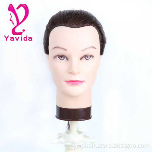 professional 18-24inch hair mannequin head malaysian hair vendors Hairdresser Styling